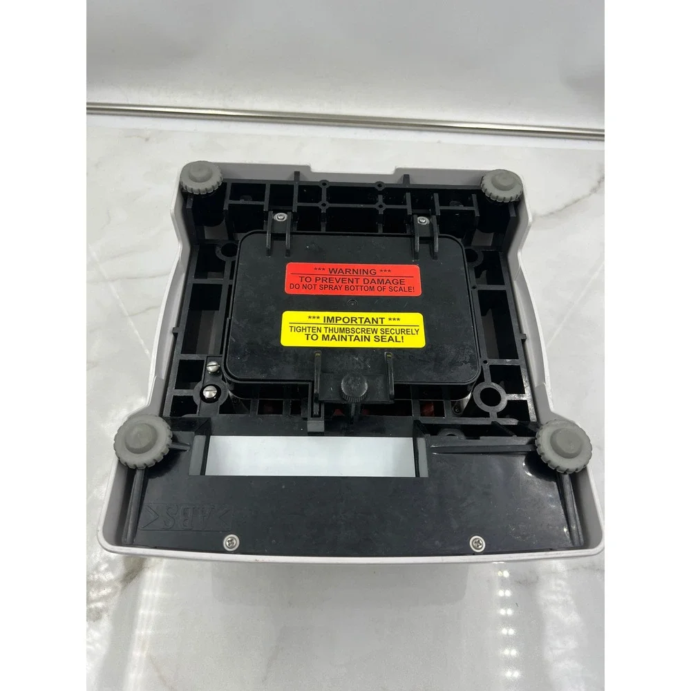 Yamato PPC-200W-II Digital Scale 20lb 10kg Capacity White Industrial Bench Scale